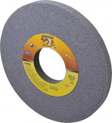 Norton - 10" Diam x 3" Hole x 3/4" Thick, K Hardness, 46 Grit Surface Grinding Wheel - Aluminum Oxide, Type 1, Coarse Grade, 2,485 Max RPM, Vitrified Bond, No Recess - USA Tool & Supply