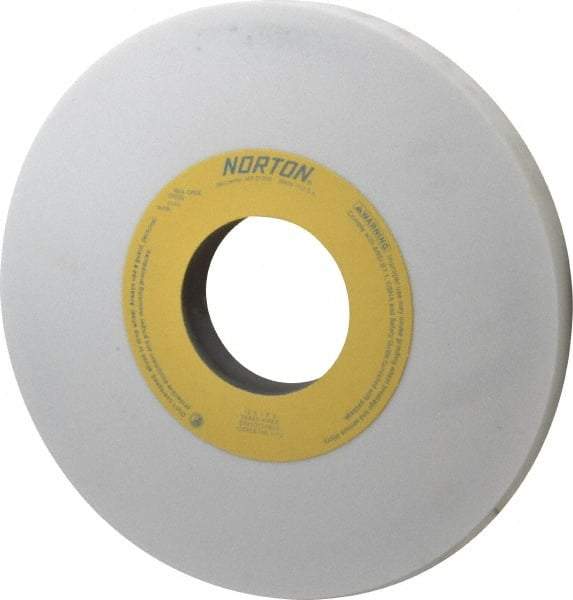 Norton - 10" Diam x 3" Hole x 1" Thick, K Hardness, 60 Grit Surface Grinding Wheel - Aluminum Oxide, Type 1, Medium Grade, 2,485 Max RPM, Vitrified Bond, No Recess - USA Tool & Supply