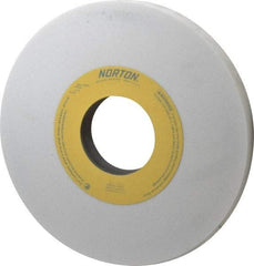 Norton - 10" Diam x 3" Hole x 1" Thick, K Hardness, 60 Grit Surface Grinding Wheel - Aluminum Oxide, Type 1, Medium Grade, 2,485 Max RPM, Vitrified Bond, No Recess - USA Tool & Supply