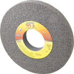 Norton - 10" Diam x 3" Hole x 1" Thick, G Hardness, 46 Grit Surface Grinding Wheel - Aluminum Oxide, Type 1, Coarse Grade, 2,485 Max RPM, Vitrified Bond, No Recess - USA Tool & Supply
