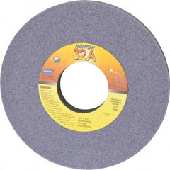 Norton - 10" Diam x 3" Hole x 1" Thick, K Hardness, 46 Grit Surface Grinding Wheel - Aluminum Oxide, Type 1, Coarse Grade, 2,485 Max RPM, Vitrified Bond, No Recess - USA Tool & Supply