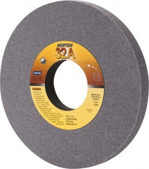 Norton - 10" Diam x 3" Hole x 1" Thick, K Hardness, 60 Grit Surface Grinding Wheel - Aluminum Oxide, Type 1, Medium Grade, 2,485 Max RPM, Vitrified Bond, No Recess - USA Tool & Supply