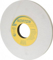 Norton - 12" Diam x 3" Hole x 3/4" Thick, J Hardness, 46 Grit Surface Grinding Wheel - Aluminum Oxide, Type 1, Coarse Grade, 2,070 Max RPM, Vitrified Bond, No Recess - USA Tool & Supply