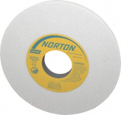 Norton - 12" Diam x 3" Hole x 1" Thick, H Hardness, 46 Grit Surface Grinding Wheel - Aluminum Oxide, Type 1, Coarse Grade, 2,070 Max RPM, Vitrified Bond, No Recess - USA Tool & Supply