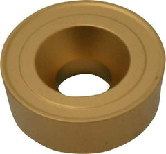 Kennametal - RCMH64 K Grade KC850 Carbide Turning Insert - TiC/TiCN/TiN Finish, Round, 3/4" Inscr Circle, 1/4" Thick - USA Tool & Supply