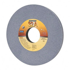 Norton - 12" Diam x 3" Hole x 1" Thick, K Hardness, 60 Grit Surface Grinding Wheel - Aluminum Oxide, Type 1, Medium Grade, 2,070 Max RPM, Vitrified Bond, No Recess - USA Tool & Supply