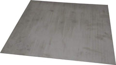 Made in USA - 0.048 Inch Thick x 12 Inch Wide x 12 Inch Long, 304 Stainless Steel Sheet - Intermediate Polished Finish, #4 - USA Tool & Supply