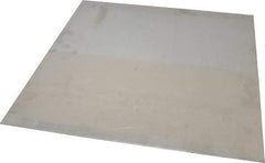 Made in USA - 0.12 Inch Thick x 12 Inch Wide x 12 Inch Long, 304 Stainless Steel Sheet - Intermediate Polished Finish, #4 - USA Tool & Supply