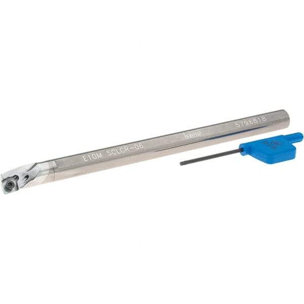 Iscar - 14mm Min Bore Diam, 150mm OAL, 10mm Shank Diam, E-SCLC Indexable Boring Bar - CC.T 0602.. Insert, Screw Holding Method - USA Tool & Supply