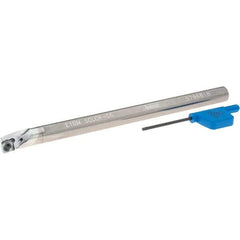 Iscar - 14mm Min Bore Diam, 150mm OAL, 10mm Shank Diam, E-SCLC Indexable Boring Bar - CC.T 0602.. Insert, Screw Holding Method - USA Tool & Supply