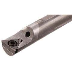 Iscar - 17.3mm Min Bore Diam, 200mm OAL, 16mm Shank Diam, E-STFP-X Indexable Boring Bar - TPG.. 1103.. Insert - USA Tool & Supply