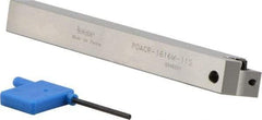 Iscar - PDAC, Right Hand Cut, 16mm Shank Height x 16mm Shank Width, Neutral Rake Indexable Turning Toolholder - 150mm OAL, DC..11T3.. Insert Compatibility, Series Isoturn - USA Tool & Supply