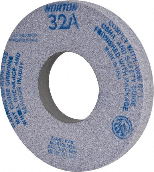 Norton - 12" Diam x 5" Hole x 1-1/2" Thick, H Hardness, 46 Grit Surface Grinding Wheel - Aluminum Oxide, Type 1, Coarse Grade, 2,070 Max RPM, Vitrified Bond, No Recess - USA Tool & Supply