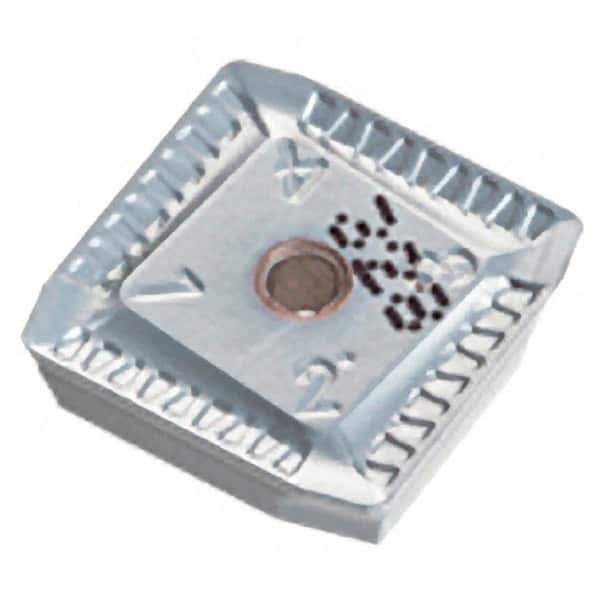 Iscar - SPKR42 76 Grade IC328 Carbide Milling Insert - TiCN Finish, 1/8" Thick, 1/2" Inscribed Circle - USA Tool & Supply