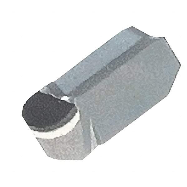 Iscar - 600K300GITM K Grade IB20H, 6mm Cutting Width PCBN Grooving Insert - 0.6mm Max Depth of Cut, Neutral, 3mm Corner Radius, Uncoated - USA Tool & Supply