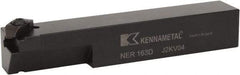 Kennametal - External Thread, Right Hand Cut, 25.4mm Shank Width x 25.4mm Shank Height Indexable Threading Toolholder - 152.4mm OAL, N.3L Insert Compatibility, NE Toolholder, Series Top Notch - USA Tool & Supply