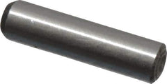Value Collection - 1/16" Diam x 1/4" Pin Length Grade 8 Alloy Steel Standard Dowel Pin - C 50-58 Hardness, 800 Lb Breaking Strength, 1 Beveled & 1 Rounded End - USA Tool & Supply