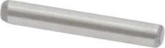 Value Collection - 3/32" Diam x 5/8" Pin Length Grade 8 Alloy Steel Standard Dowel Pin - C 50-58 Hardness, 1,800 Lb Breaking Strength, 1 Beveled & 1 Rounded End - USA Tool & Supply