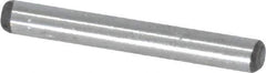 Value Collection - 3/32" Diam x 3/4" Pin Length Grade 8 Alloy Steel Standard Dowel Pin - C 50-58 Hardness, 1,800 Lb Breaking Strength, 1 Beveled & 1 Rounded End - USA Tool & Supply