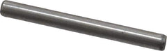 Value Collection - 1/8" Diam x 1-1/4" Pin Length Grade 8 Alloy Steel Standard Dowel Pin - C 50-58 Hardness, 3,200 Lb Breaking Strength, 1 Beveled & 1 Rounded End - USA Tool & Supply