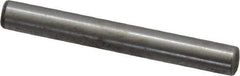 Value Collection - 3/16" Diam x 1-1/2" Pin Length Grade 8 Alloy Steel Standard Dowel Pin - C 50-58 Hardness, 7,200 Lb Breaking Strength, 1 Beveled & 1 Rounded End - USA Tool & Supply