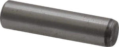 Value Collection - 1/4" Diam x 1" Pin Length Grade 8 Alloy Steel Standard Dowel Pin - C 50-58 Hardness, 12,800 Lb Breaking Strength, 1 Beveled & 1 Rounded End - USA Tool & Supply