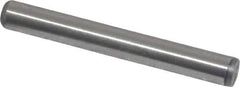 Value Collection - 1/4" Diam x 2" Pin Length Grade 8 Alloy Steel Standard Dowel Pin - C 50-58 Hardness, 12,800 Lb Breaking Strength, 1 Beveled & 1 Rounded End - USA Tool & Supply
