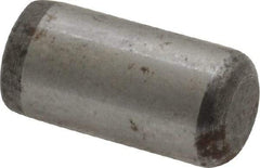 Value Collection - 5/16" Diam x 5/8" Pin Length Grade 8 Alloy Steel Standard Dowel Pin - C 50-58 Hardness, 20,000 Lb Breaking Strength, 1 Beveled & 1 Rounded End - USA Tool & Supply