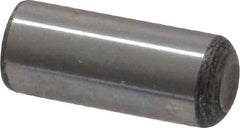 Value Collection - 5/16" Diam x 3/4" Pin Length Grade 8 Alloy Steel Standard Dowel Pin - C 50-58 Hardness, 20,000 Lb Breaking Strength, 1 Beveled & 1 Rounded End - USA Tool & Supply