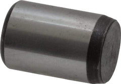 Value Collection - 1/2" Diam x 3/4" Pin Length Grade 8 Alloy Steel Standard Dowel Pin - C 50-58 Hardness, 51,000 Lb Breaking Strength, 1 Beveled & 1 Rounded End - USA Tool & Supply