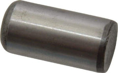 Value Collection - 1/2" Diam x 1" Pin Length Grade 8 Alloy Steel Standard Dowel Pin - C 50-58 Hardness, 51,000 Lb Breaking Strength, 1 Beveled & 1 Rounded End - USA Tool & Supply