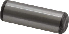 Value Collection - 1/2" Diam x 1-1/2" Pin Length Grade 8 Alloy Steel Standard Dowel Pin - C 50-58 Hardness, 51,000 Lb Breaking Strength, 1 Beveled & 1 Rounded End - USA Tool & Supply