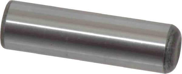 Value Collection - 1/2" Diam x 1-3/4" Pin Length Grade 8 Alloy Steel Standard Dowel Pin - C 50-58 Hardness, 51,000 Lb Breaking Strength, 1 Beveled & 1 Rounded End - USA Tool & Supply