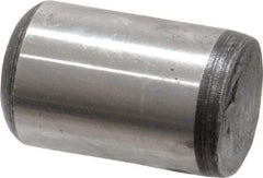 Value Collection - 5/8" Diam x 1" Pin Length Grade 8 Alloy Steel Standard Dowel Pin - C 50-58 Hardness, 79,800 Lb Breaking Strength, 1 Beveled & 1 Rounded End - USA Tool & Supply