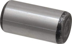 Value Collection - 5/8" Diam x 1-1/4" Pin Length Grade 8 Alloy Steel Standard Dowel Pin - C 50-58 Hardness, 79,800 Lb Breaking Strength, 1 Beveled & 1 Rounded End - USA Tool & Supply