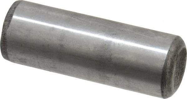 Value Collection - 5/8" Diam x 1-3/4" Pin Length Grade 8 Alloy Steel Standard Dowel Pin - C 50-58 Hardness, 79,800 Lb Breaking Strength, 1 Beveled & 1 Rounded End - USA Tool & Supply