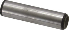 Value Collection - 5/8" Diam x 2-1/2" Pin Length Grade 8 Alloy Steel Standard Dowel Pin - C 50-58 Hardness, 79,800 Lb Breaking Strength, 1 Beveled & 1 Rounded End - USA Tool & Supply