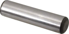 Value Collection - 7/8" Diam x 3-1/2" Pin Length Grade 8 Alloy Steel Standard Dowel Pin - C 50-58 Hardness, 156,000 Lb Breaking Strength, 1 Beveled & 1 Rounded End - USA Tool & Supply