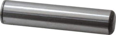 Value Collection - 7/8" Diam x 4" Pin Length Grade 8 Alloy Steel Standard Dowel Pin - C 50-58 Hardness, 156,000 Lb Breaking Strength, 1 Beveled & 1 Rounded End - USA Tool & Supply