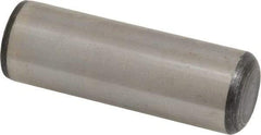 Value Collection - 1" Diam x 3" Pin Length Grade 8 Alloy Steel Standard Dowel Pin - C 50-58 Hardness, 204,000 Lb Breaking Strength, 1 Beveled & 1 Rounded End - USA Tool & Supply