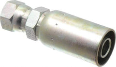 Eaton - 3/4-16 SAE Straight Hydraulic Hose Fitting - 5/8" Hose Diam - USA Tool & Supply