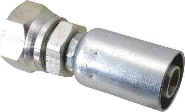 Eaton - 1-5/16-12 SAE Straight Hydraulic Hose Fitting - 3/4" Hose Diam - USA Tool & Supply