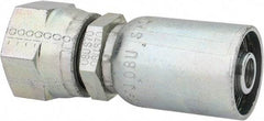 Eaton - 1-14 Thread Straight Hydraulic Hose Fitting - 1/2" Hose Diam - USA Tool & Supply