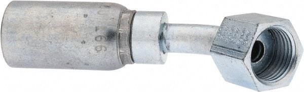 Eaton - 11/16-16 Thread Hydraulic Hose Elbow - 3/8" Hose Diam - USA Tool & Supply