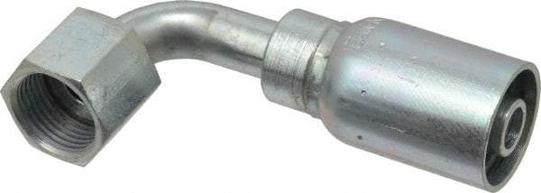 Eaton - 13/16-16 Thread Hydraulic Hose Elbow - 1/2" Hose Diam - USA Tool & Supply