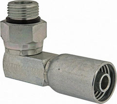 Eaton - 7/8-14 Thread Hydraulic Hose Elbow - 1/2" Hose Diam - USA Tool & Supply