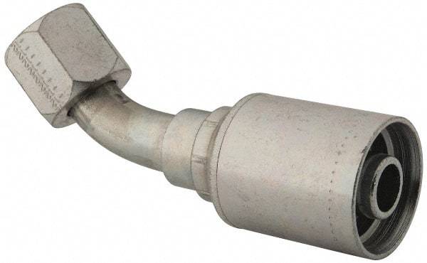Eaton - 1 - 1/16-12 Thread Hydraulic Hose Elbow - 3/4" Hose Diam - USA Tool & Supply