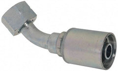 Eaton - 1 - 3/16-12 Thread Hydraulic Hose Elbow - 3/4" Hose Diam - USA Tool & Supply