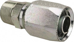 Eaton - 3/4-14 Thread Straight Hydraulic Hose Fitting - 3/4" Hose Diam - USA Tool & Supply