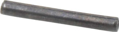 Made in USA - 3/32" Diam x 3/4" Long Slotted Spring Pin - Grade 1070-1090 Alloy Steel, Black Oxide Finish - USA Tool & Supply